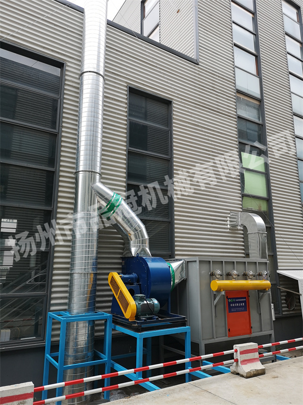 單級濾芯除塵器安裝實景